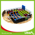 Liben Trampoline Park - diseño, fabricación, montaje en campo. Calidad superior, servicio superior. FRANCHISE CHARGE AT ALL, trampoline arena